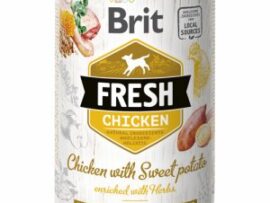 Brit Fresh vådfoder med kylling og sød kartoffel