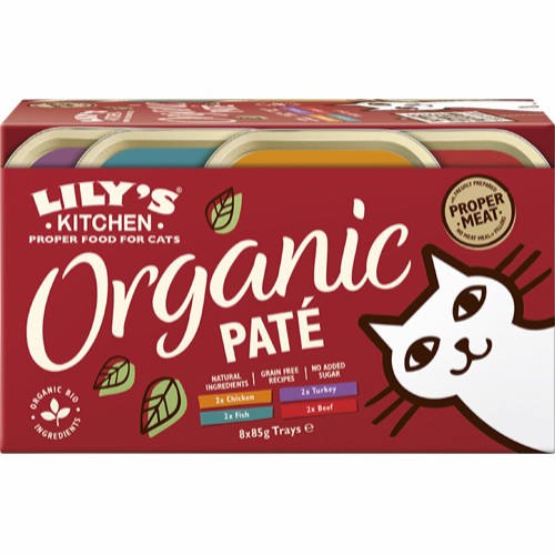 Organic Pate Cat Multipack Lilys Kitchen
